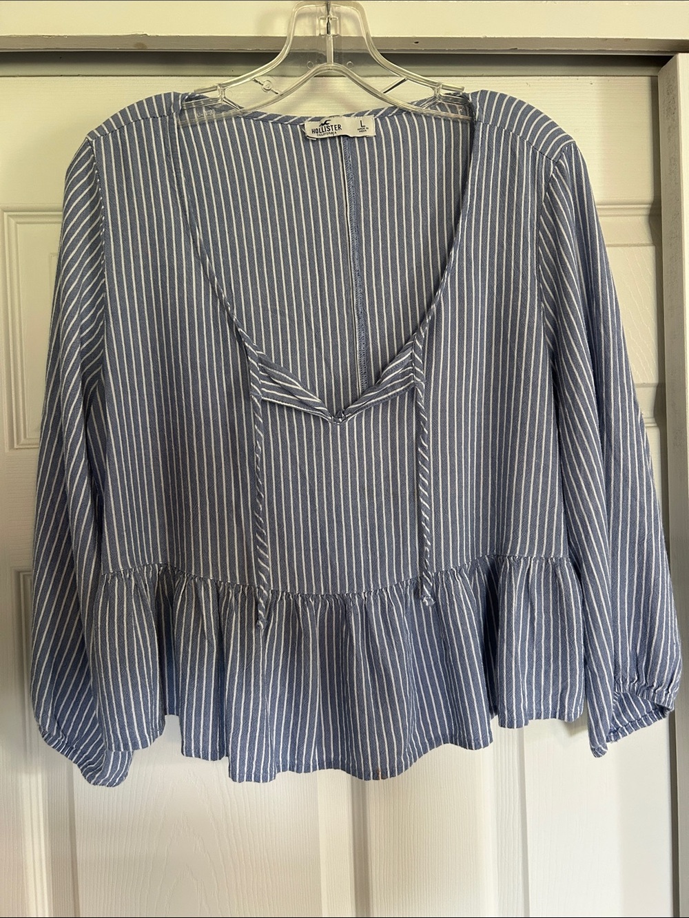 Hollister stripes blouse